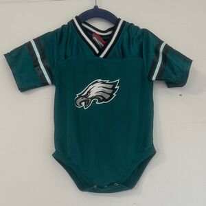 Green Eagles Baby Onesie